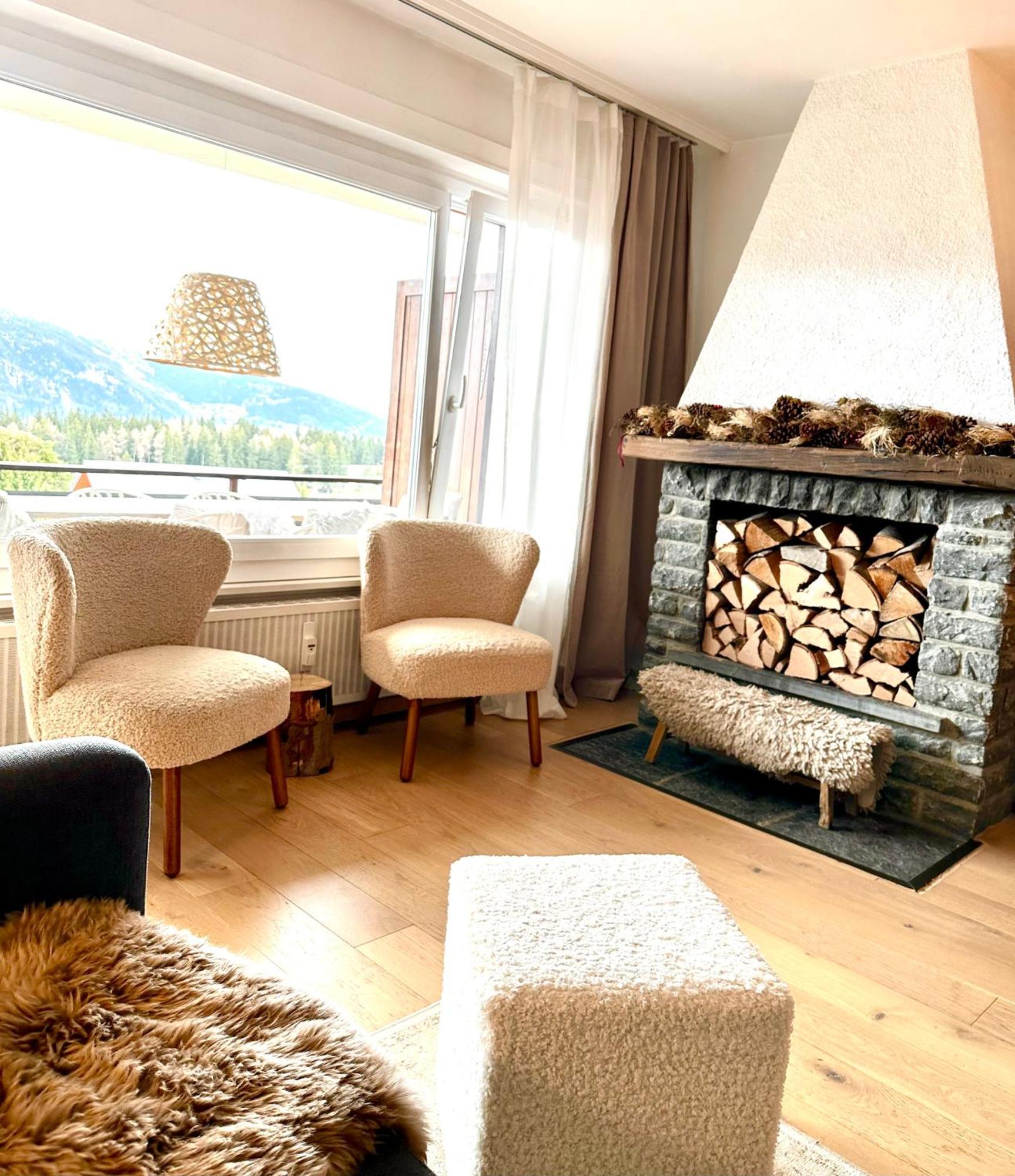 Window On Crans Montana, Appartement Avec Vue Sur Les Alpes Eksteriør billede